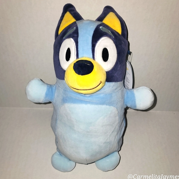 BLUEY 🐶 HugMees Bluey Dog Cartoon Character Original Squishmallow ☆ NWT ☆ - Picture 7 of 10
